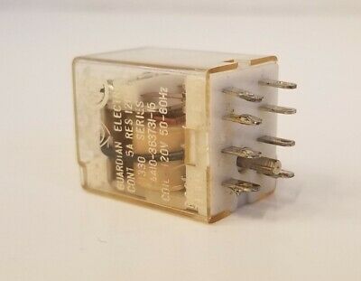 QTY2 NEW CLEAR GUARDIAN ELECTRIC RELAY A410-363731-15 