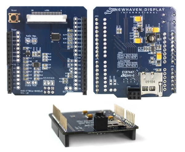 NHD-FT81X-SHIELD by newhaven display